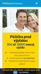 Mobile Screenshot of pozickapredvyplatou.sk